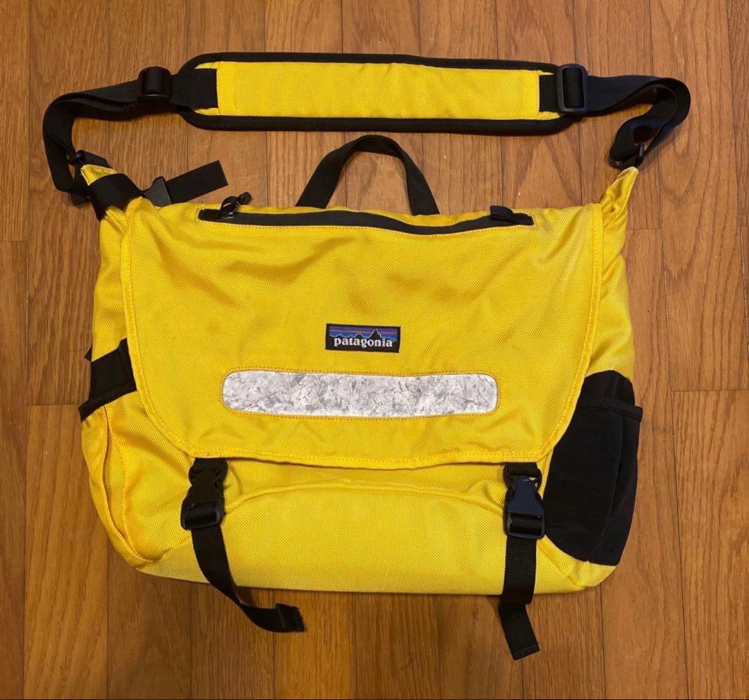 patagonia メッセンジャーバッグ イエロー