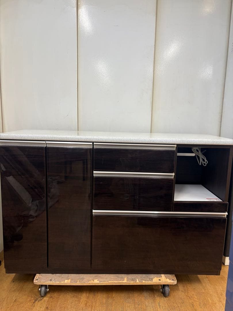 M086 ニトリ キッチンカウンター 幅1405mm