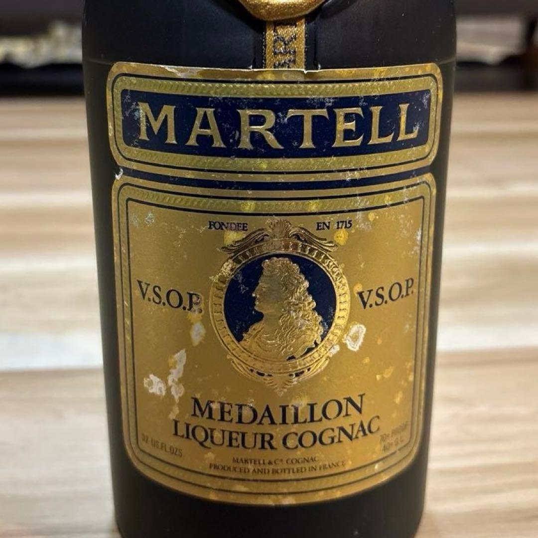 古酒 マーテル メダイヨンVSOP 未開封 ブランデー コニャック 大容量
