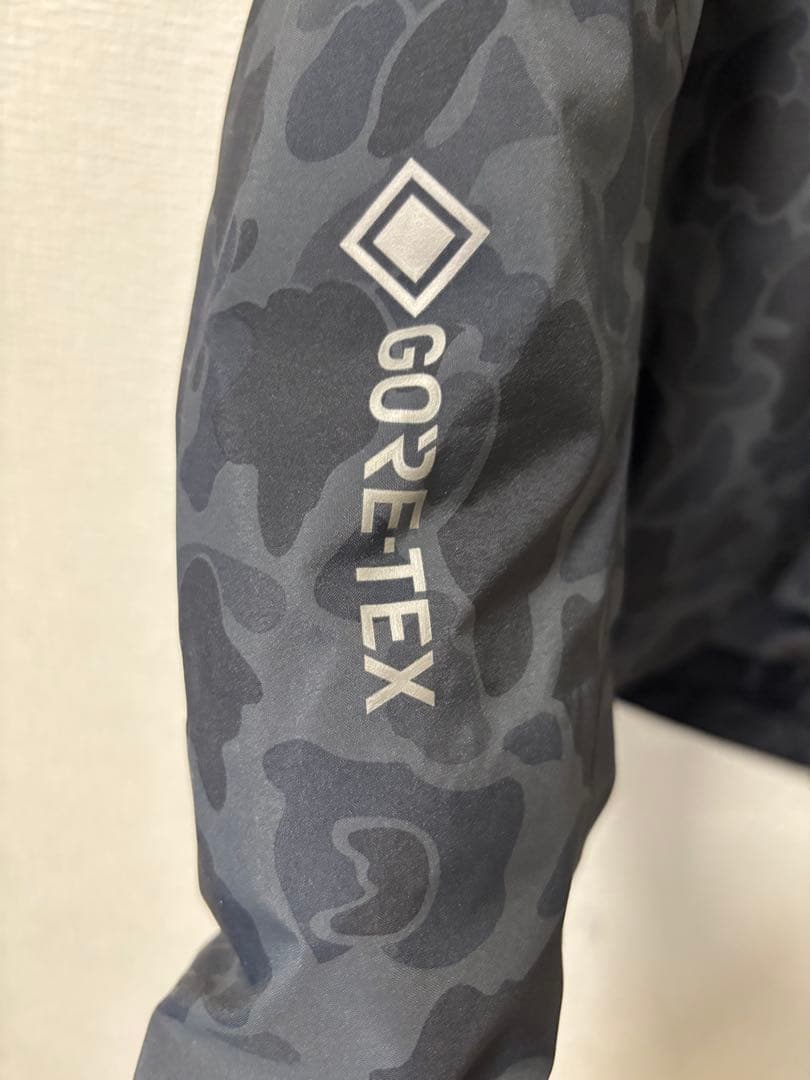 SHIMANO GORE-TEX 迷彩柄レインウェア