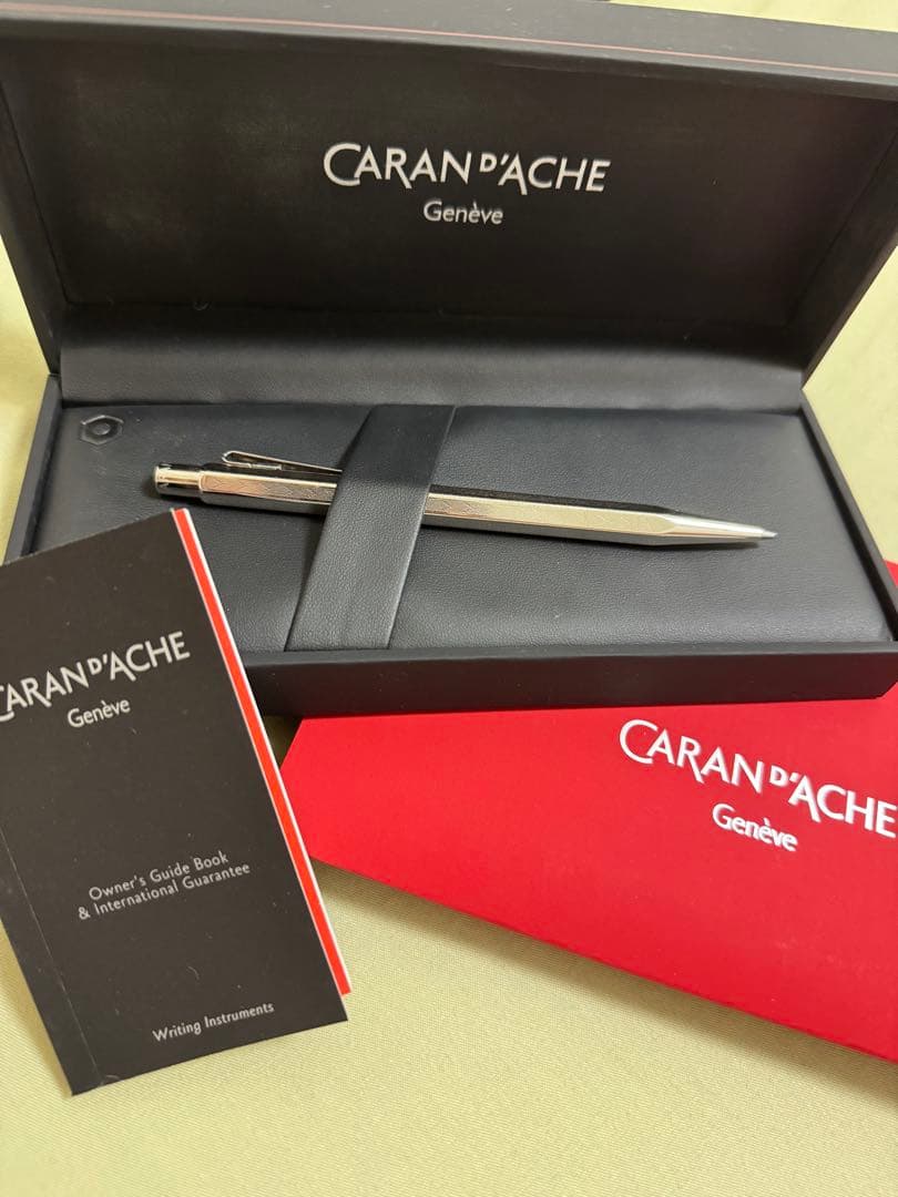 【最終値下げ】CARAN D'ACHE シルバー シャープペンシル　0.7mm