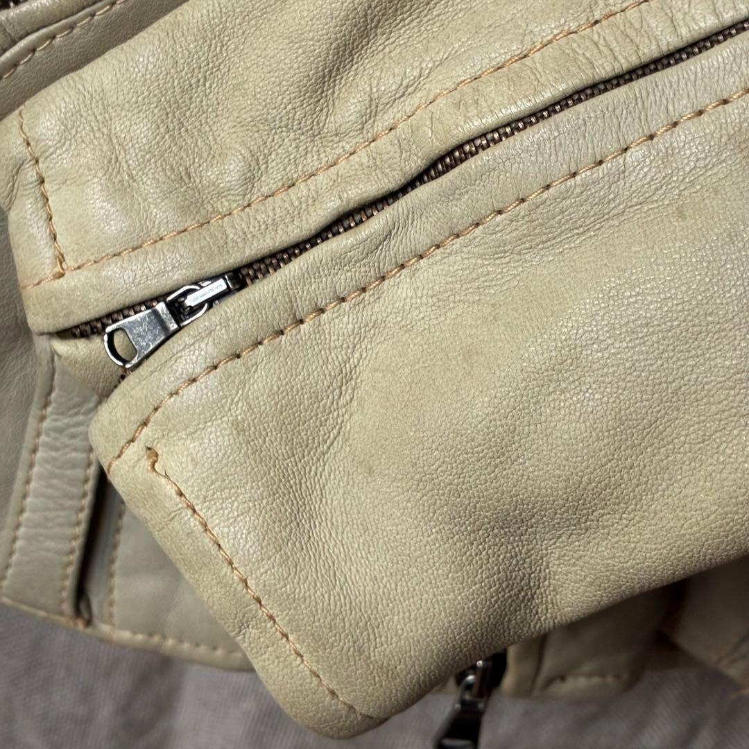 GIORGIO BRATO ジョルジオブラット ラムレザージャケット　40