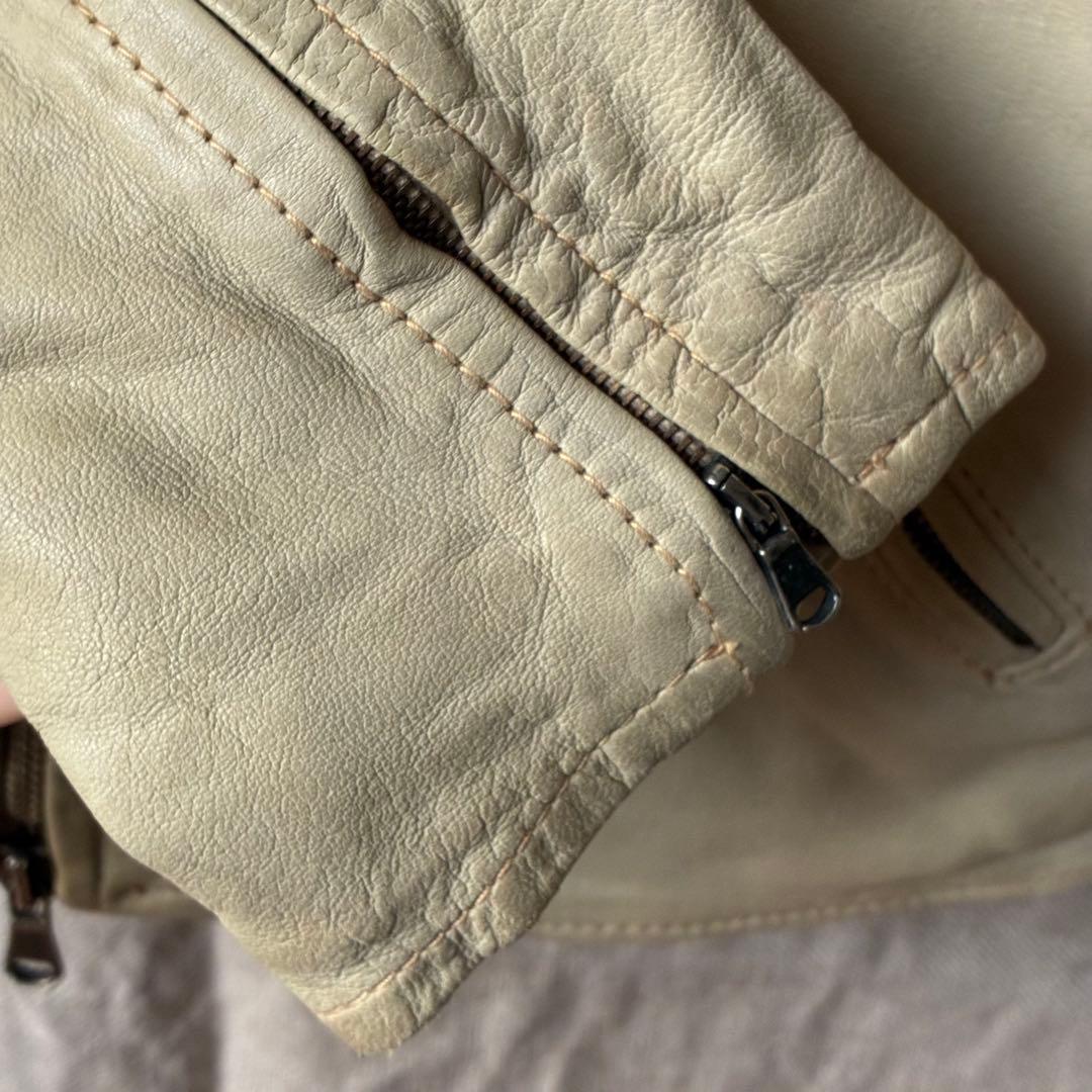 GIORGIO BRATO ジョルジオブラット ラムレザージャケット　40