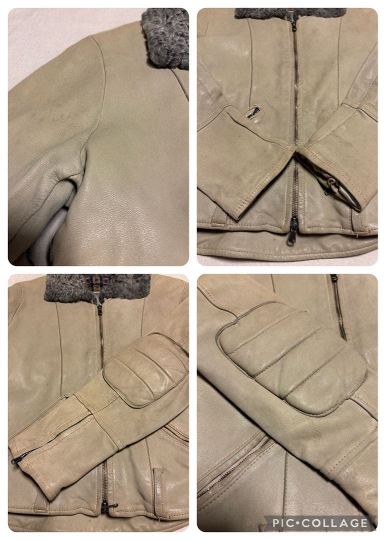 GIORGIO BRATO ジョルジオブラット ラムレザージャケット　40