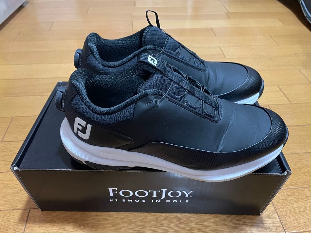 FootJoy Ultrafit BOAブラック ゴルフシューズ