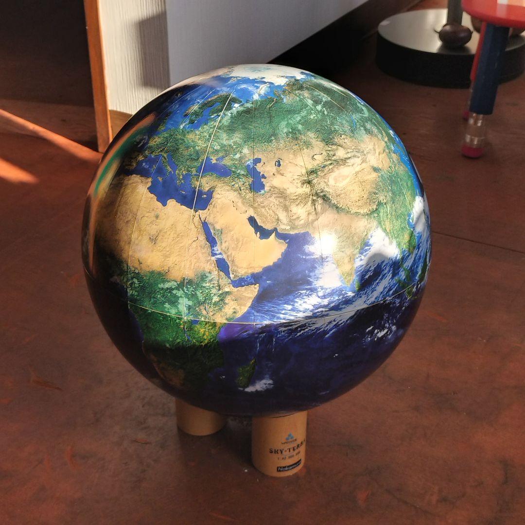 地球儀 縮小模型 天体 オブジェ 渡辺教具製作所