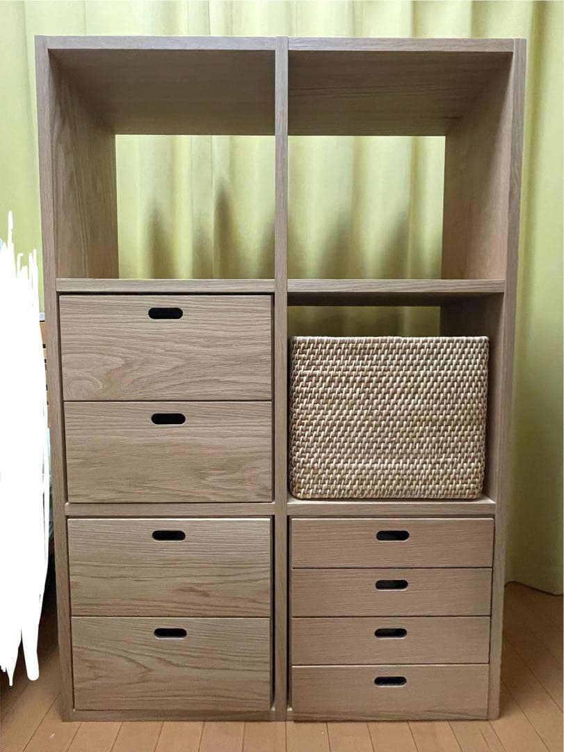 無印良品　スタッキングシェルフ　美品