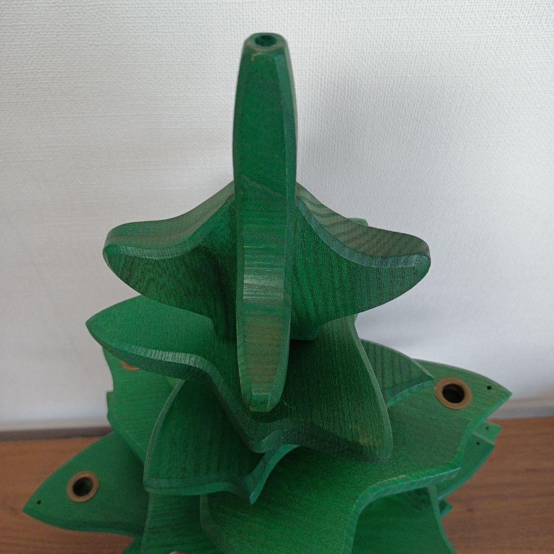 デコア 木製クリスマスツリー/グラウプナー 木製オーナメント他/ドイツ製
