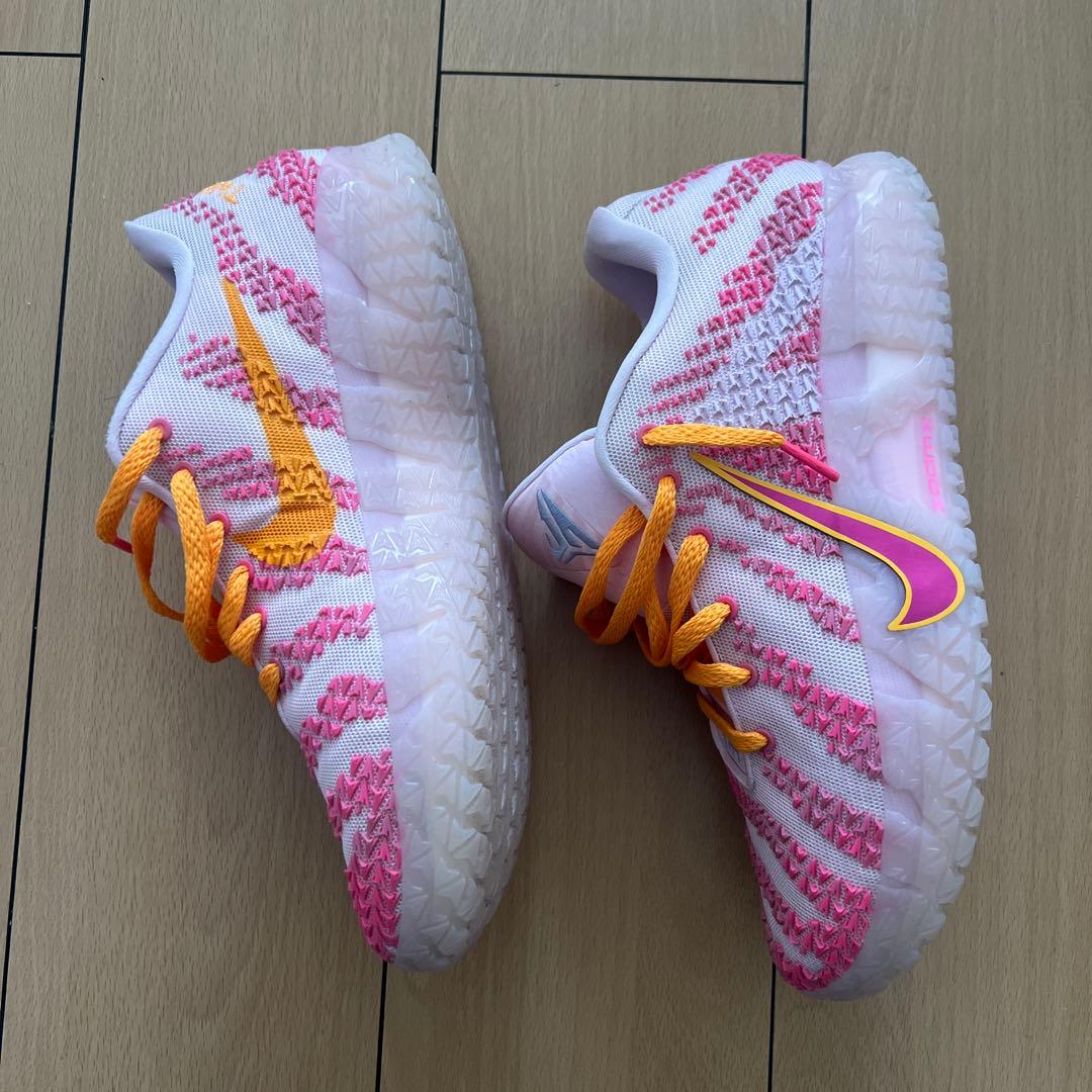 ナイキ バスケットボールシューズ ja3 ピンク