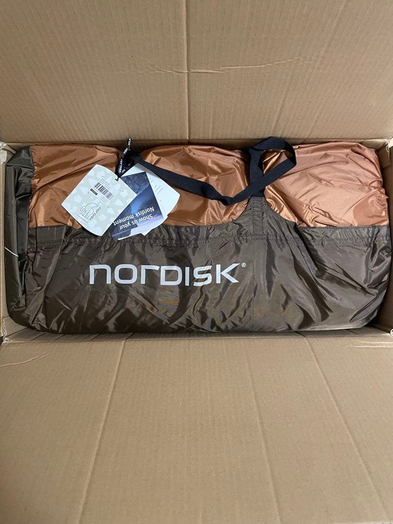 【新品】ノルディスク レイサ 6 PU カシュー/ブラウン[122057]