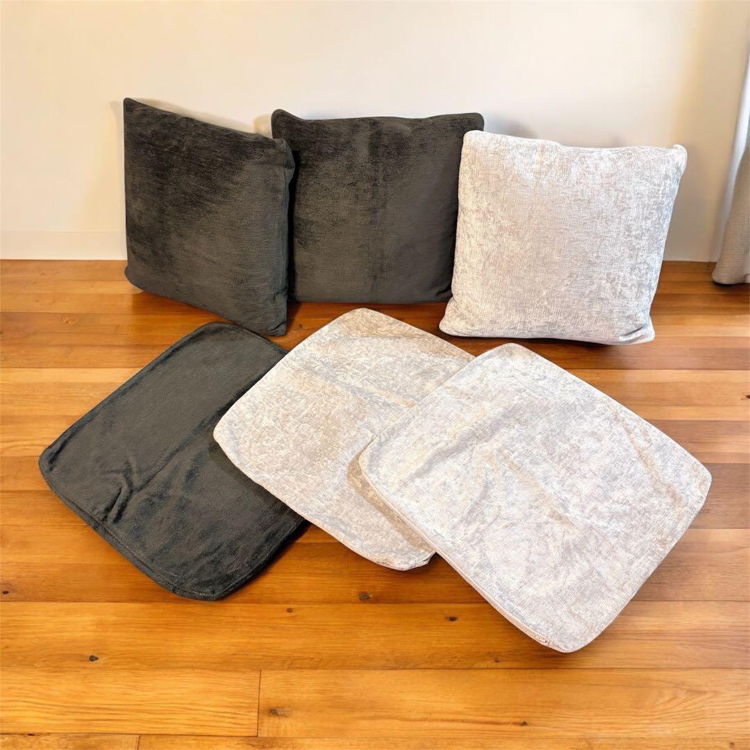 ③TRES THE SOFA クッション3個＋替えカバーセット