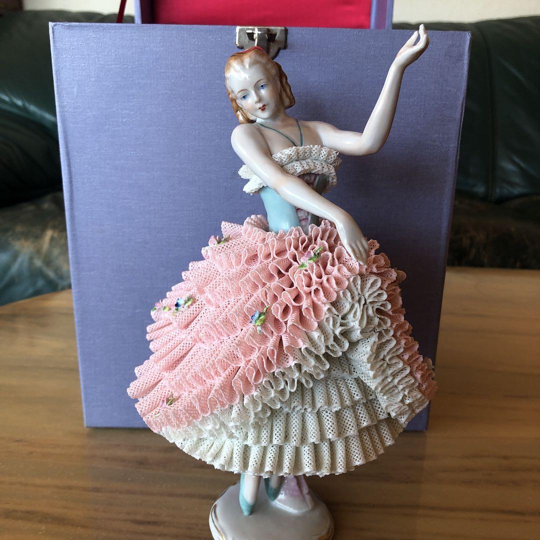 ＴＩさん専用　ドレスデン　ジッツェンドルファ　人形