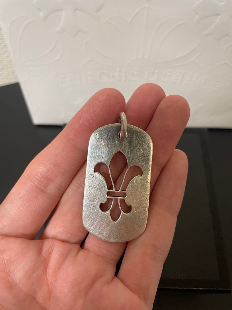 クロムハーツ　フレア　ドックタグ　ネックレス