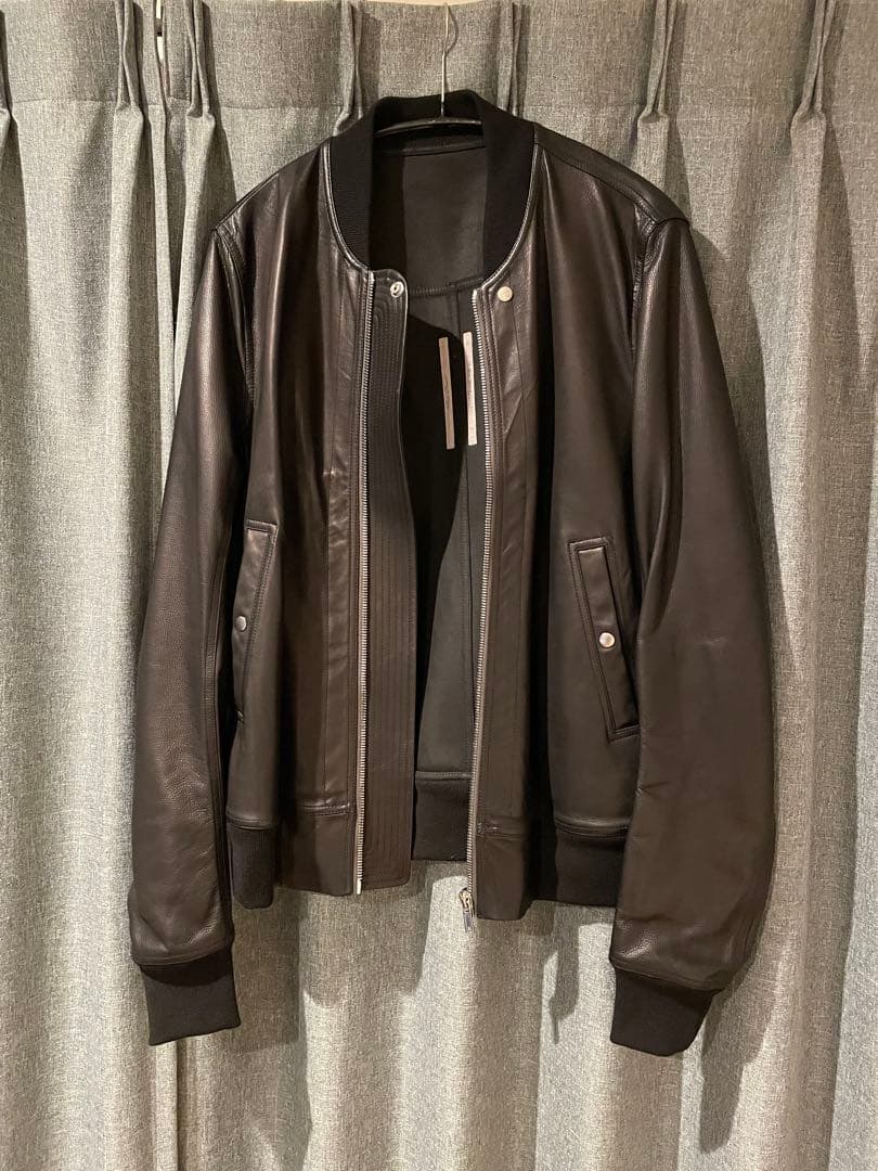Rick Owens レザーボンバージャケット サイズ52