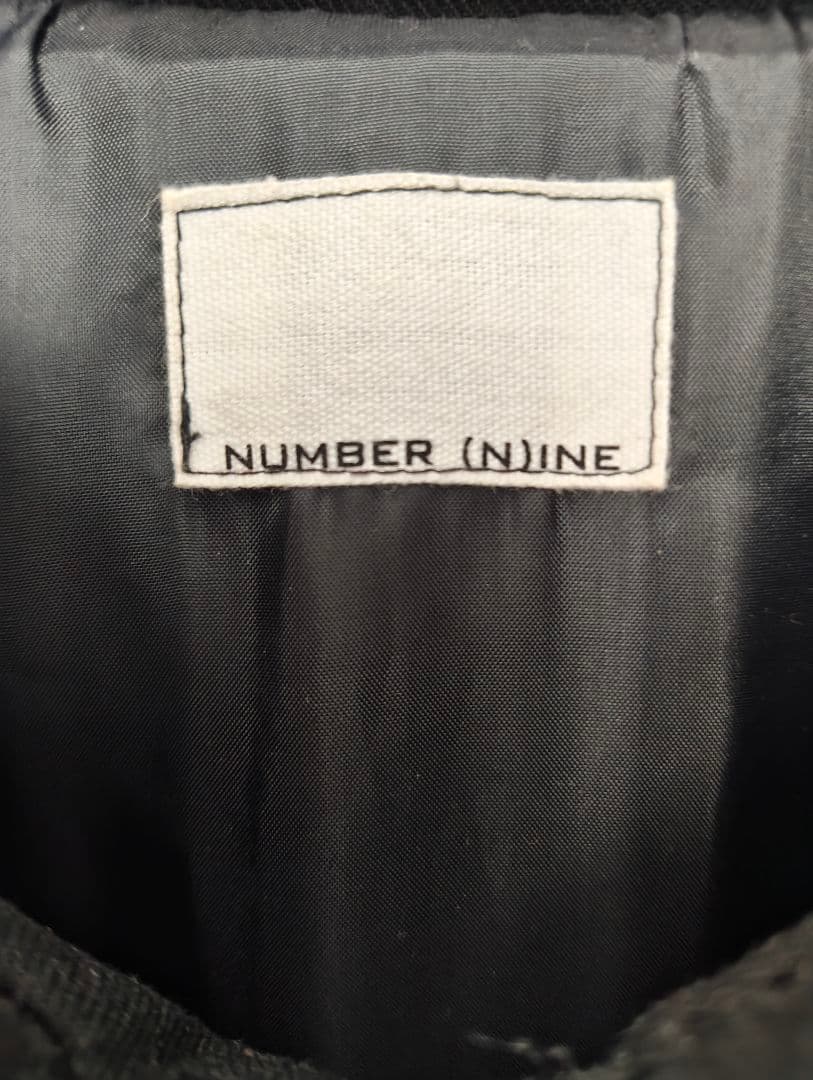 【NUMBER (N)INE】ハードコットンサージ トレンチコート