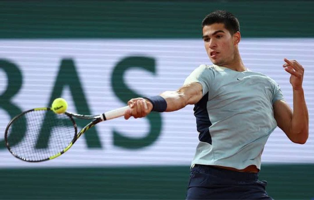 【美品3点】アルカラス 全仏OP Nike Tシャツ・パンツ JP M相当