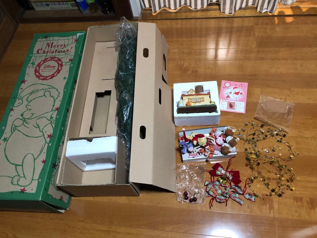 くまのプーさん クリスマス 森のおうちと大きなツリー