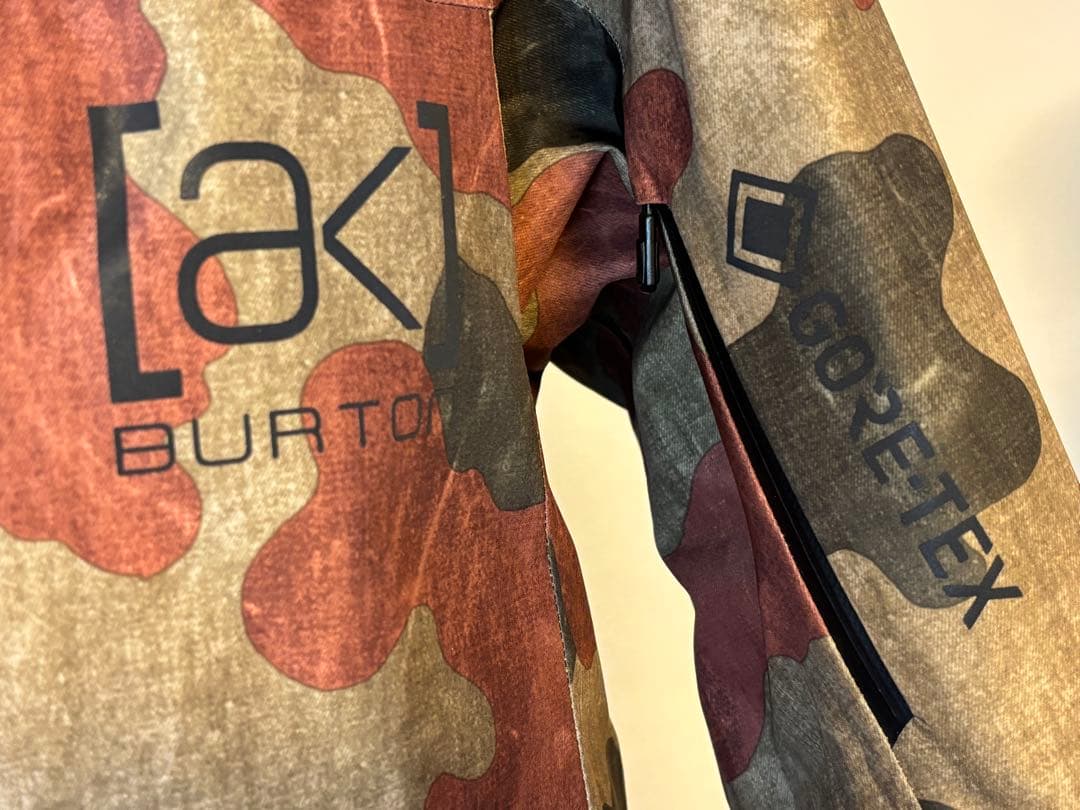 ボード/ウェア/BURTON ak/迷彩/ジャケット/マウンパ/カモ/藤原ヒロシ