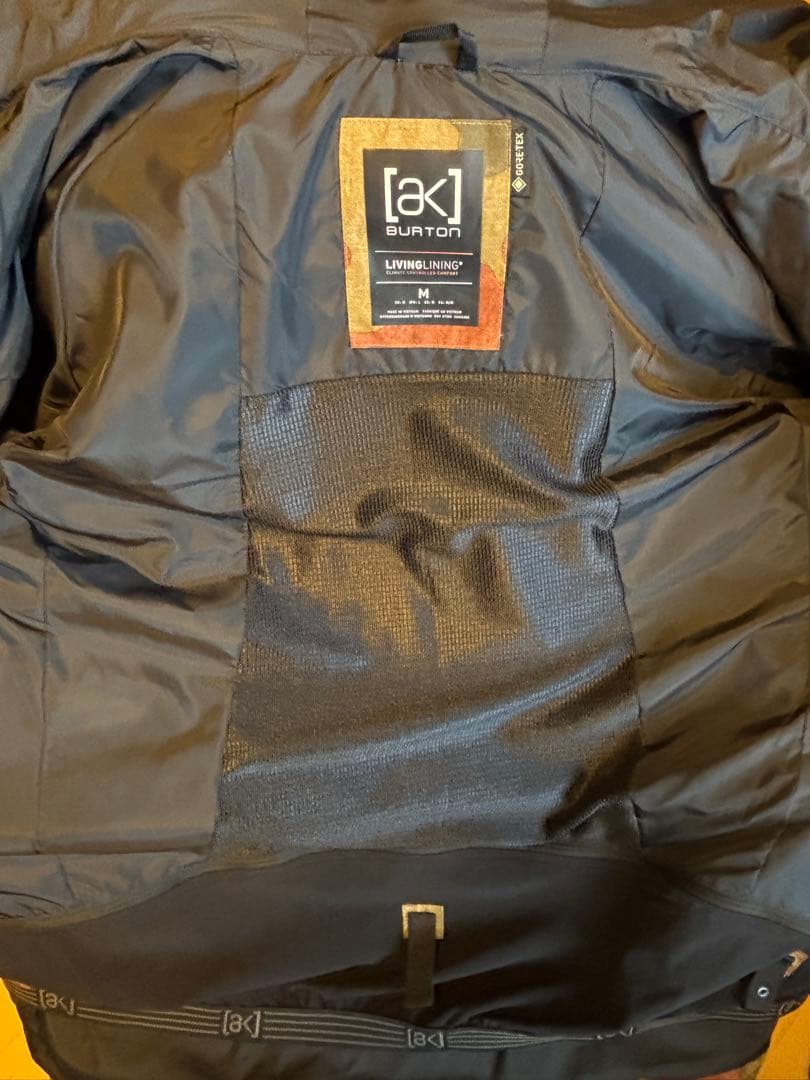 ボード/ウェア/BURTON ak/迷彩/ジャケット/マウンパ/カモ/藤原ヒロシ