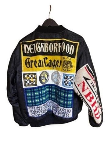 【新品】NEIGHBORHOOD MA-1 MOD 中綿フライトJK