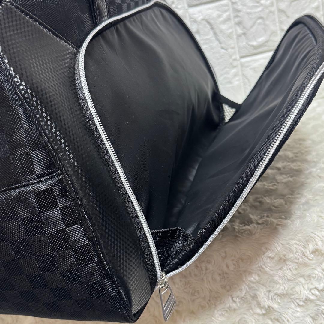 XXIO　ゼクシオ　ゴルフバック　ショルダー　チェック　黒　ダンロップ