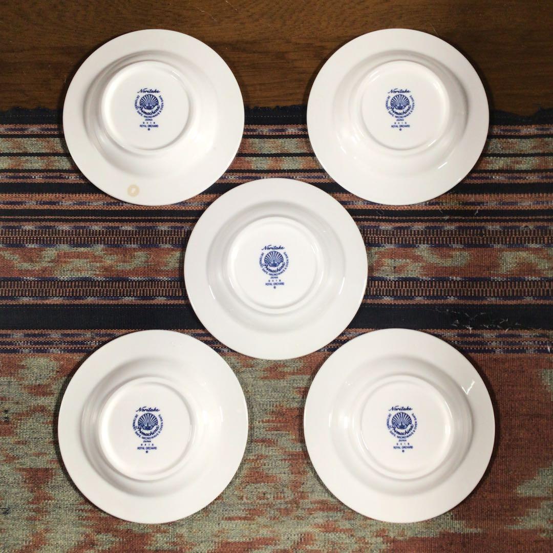 ノリタケ ×アヲハタ 『オーチャードガーデン』　当選限定　ジャムディッシュ　5枚