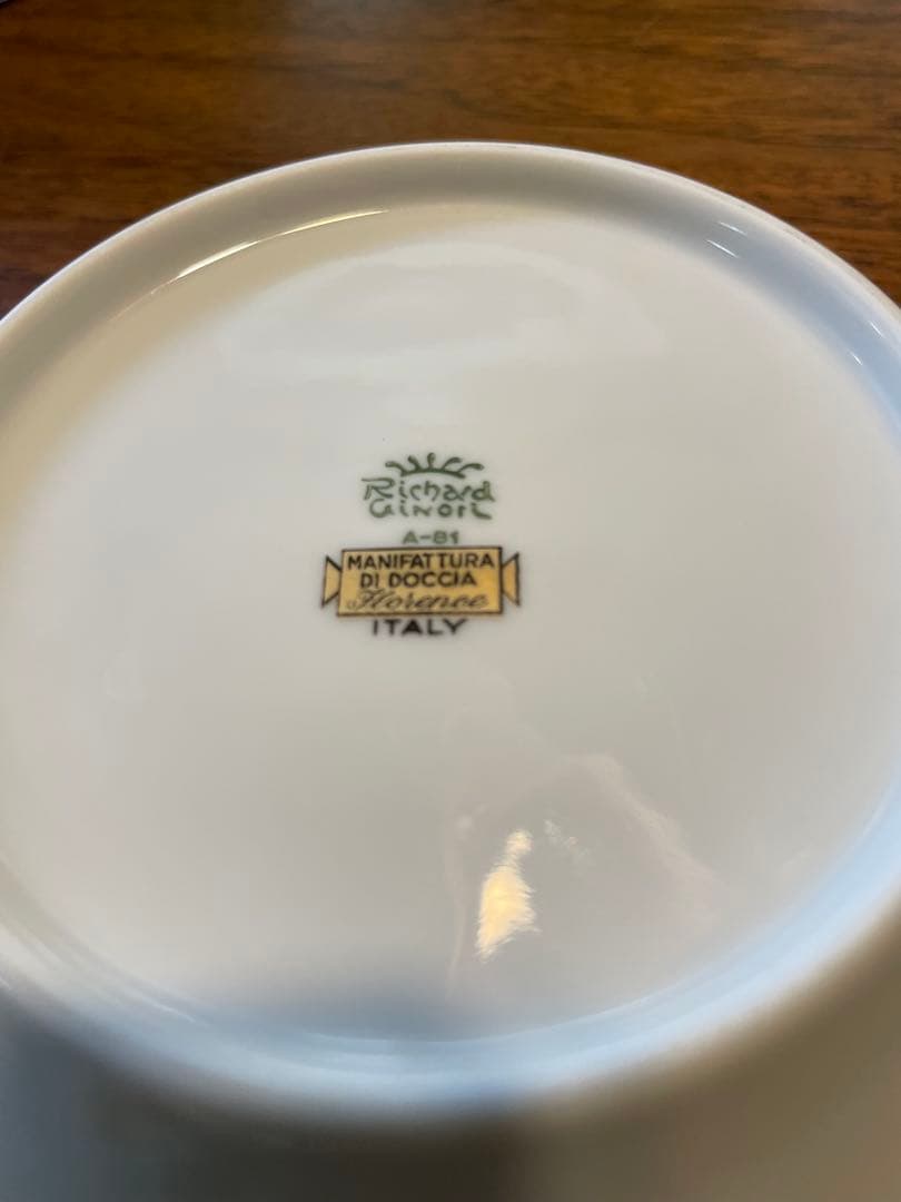 【希少品】美品　リチャードジノリ★インペロジュリエッタ★ フルセット