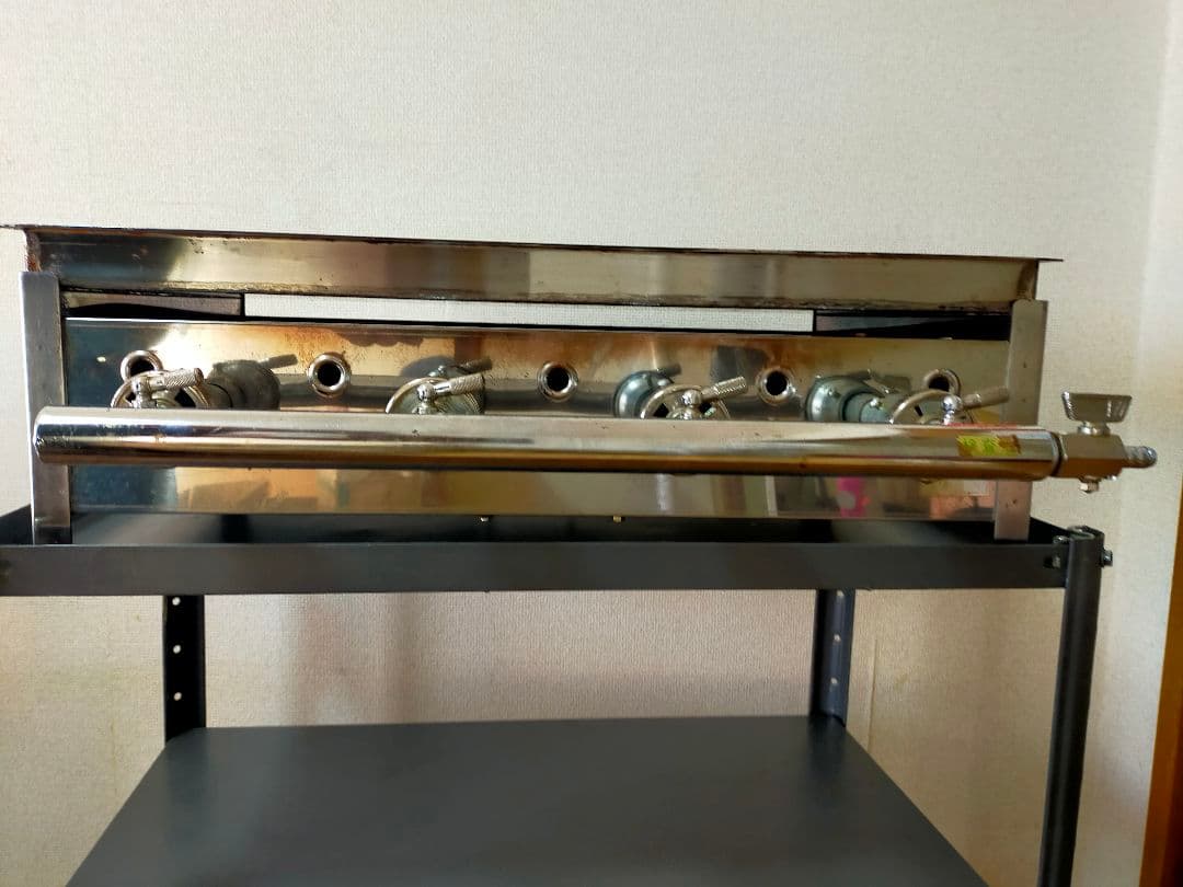 カンダ AKS卓上鉄板焼セット No.20 LPガス　600×360