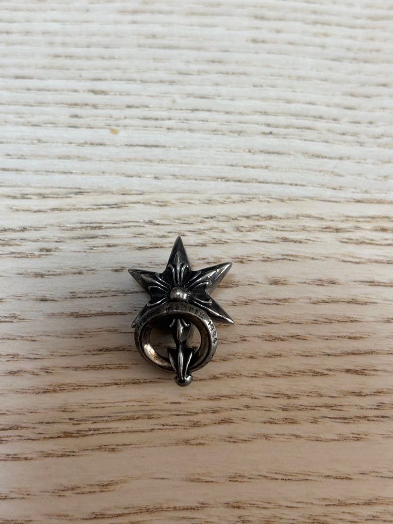 CHROME HEARTS 6ポイントスターチャーム ギャランティーカード付き