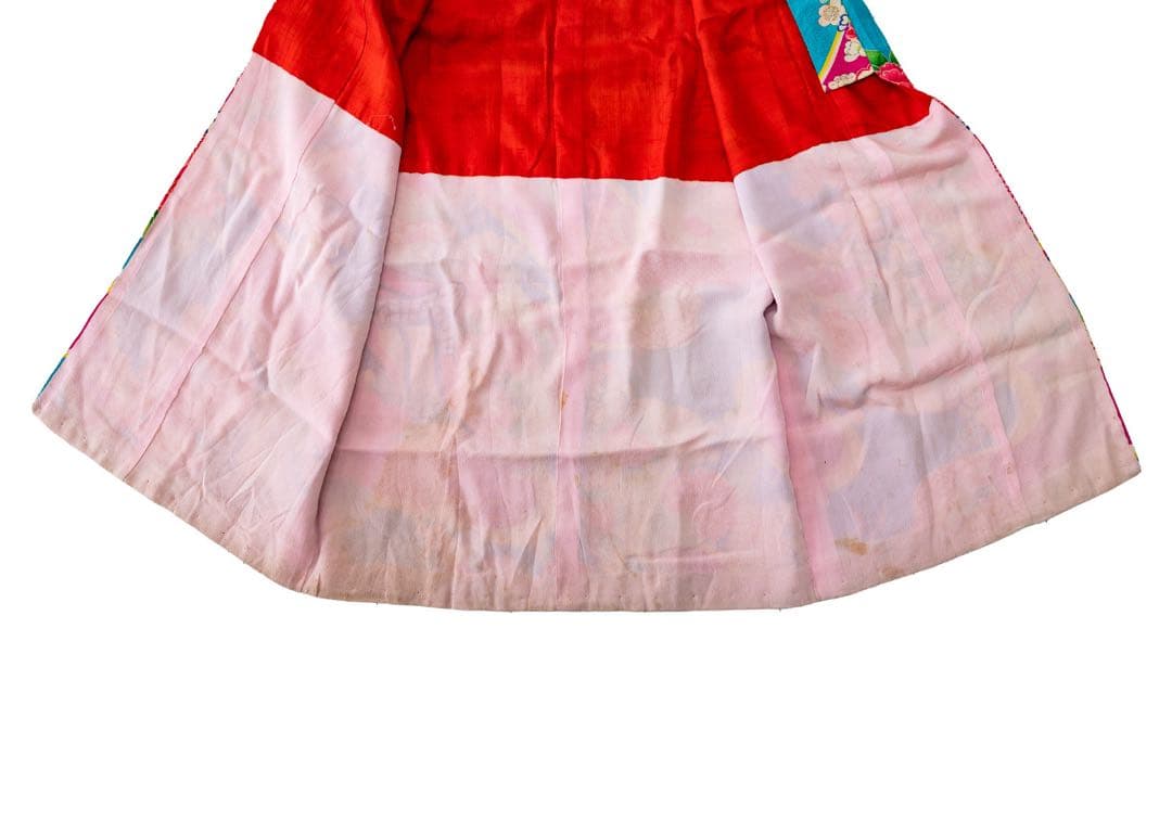 アンティーク着物　7歳　七五三　子供着物