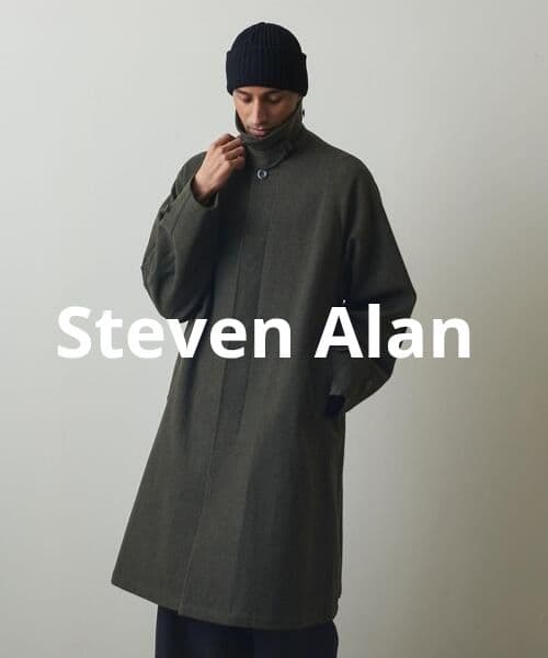 新品Steven Alan TOP MELTON BALMACAAN COAT