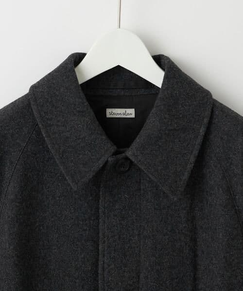 新品Steven Alan TOP MELTON BALMACAAN COAT
