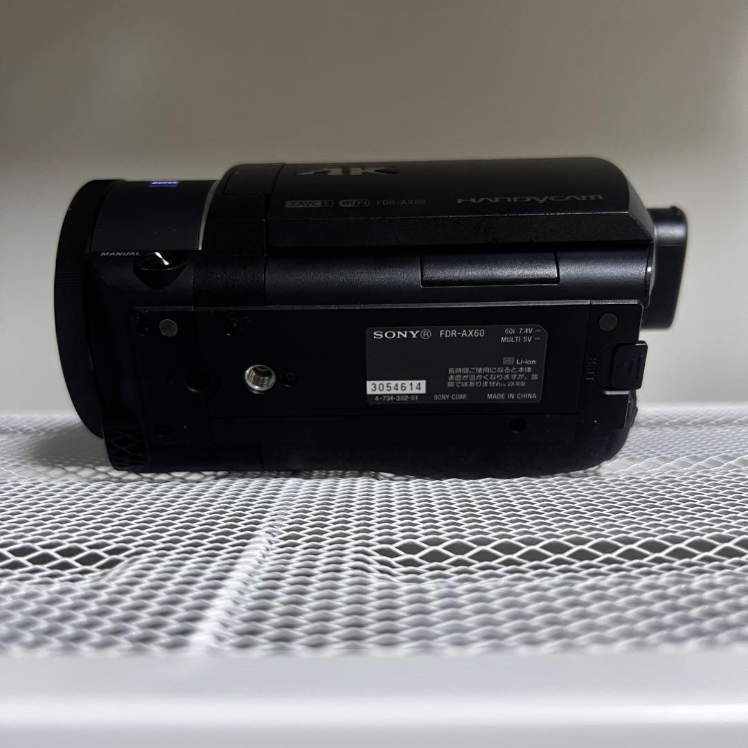 ※専用※【美品・付属品完備】SONY 4K ビデオカメラ FDR-AX60