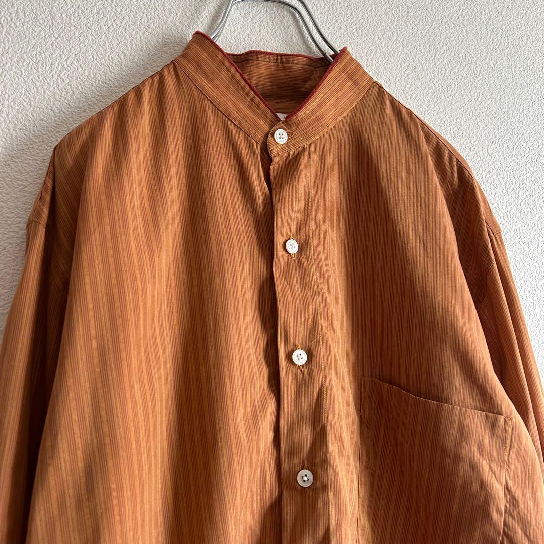 Cristaseya × Salvatore Piccolo バンドカラーシャツ