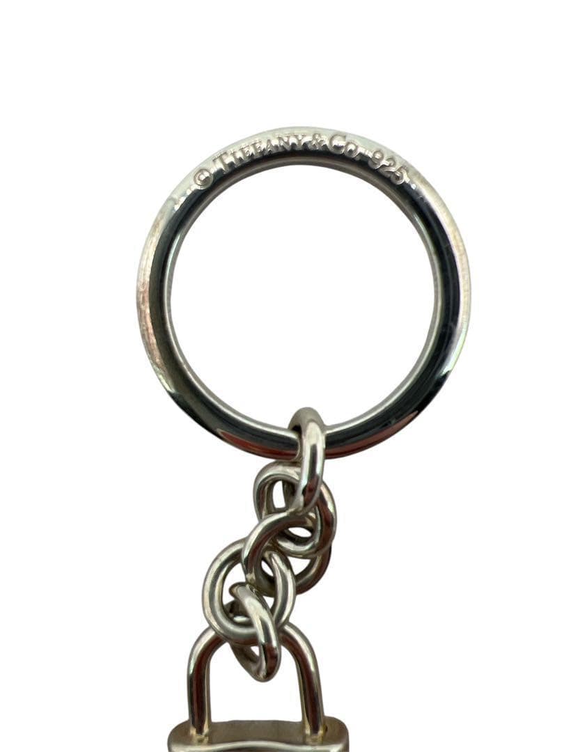 美品　ティファニー　キーホルダー　パドロック　SV925 カデナチャーム