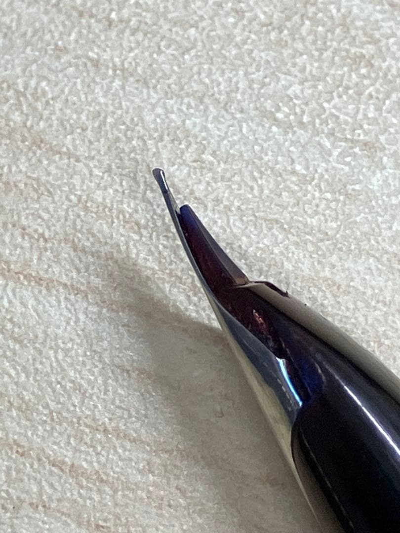 値下！PILOT カスタム 18K-WGスターリングシルバー 万年筆 廃盤