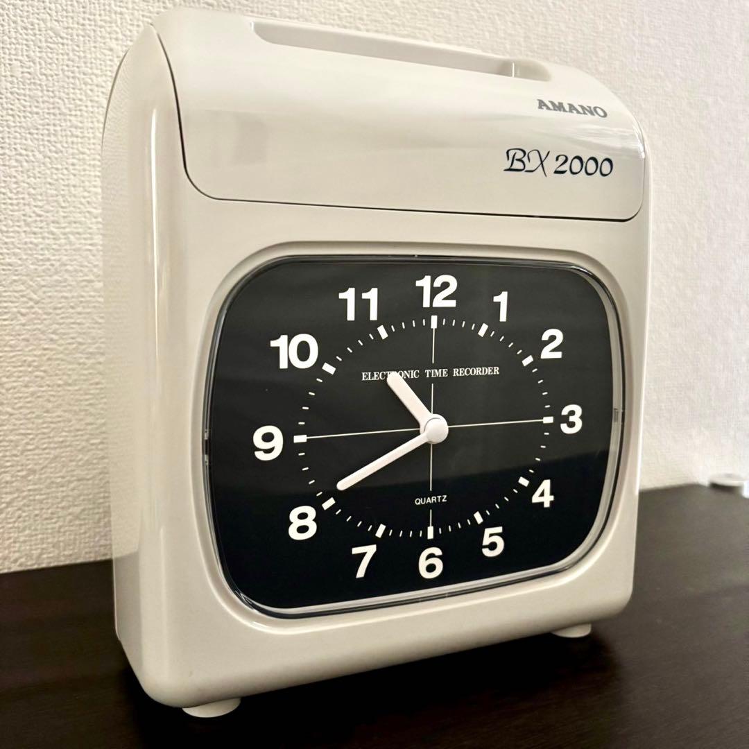 AMANO BX2000 電子タイムレコーダー