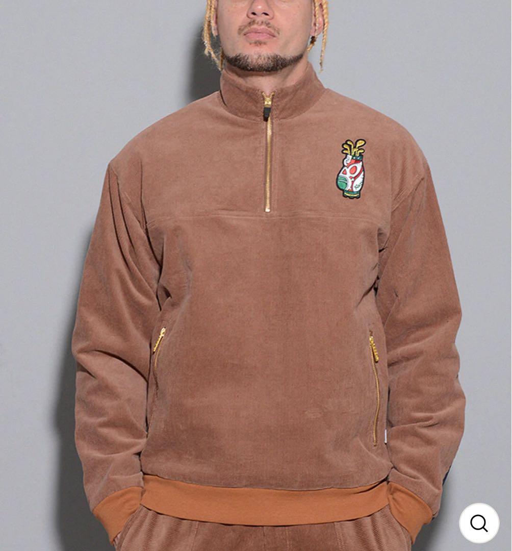 【RUSSELUNO】新品コーデュロイアノラックブルゾン　ゴルフ　メンズＸＬ