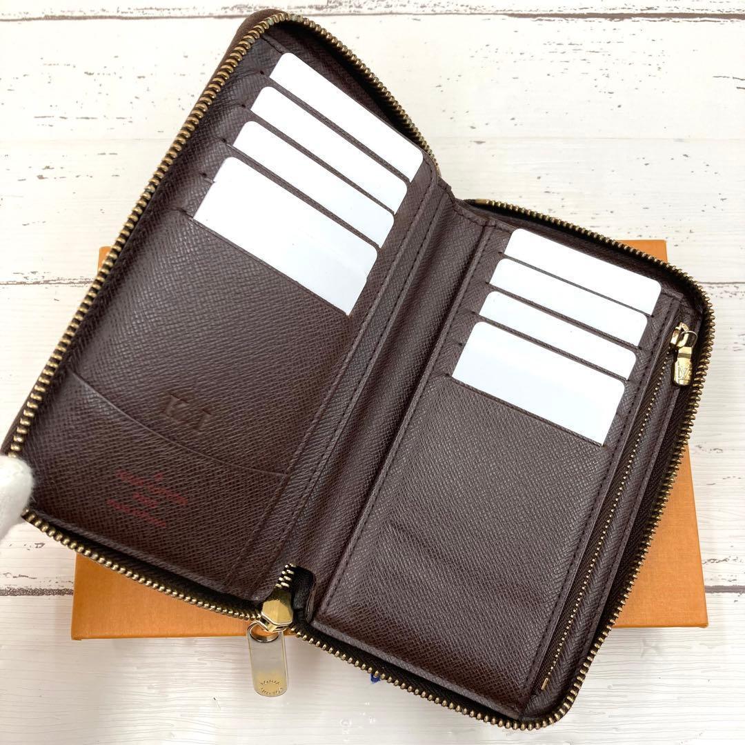【希少！】ルイヴィトン ジッピーウォレットコンパクト ダミエ 長財布