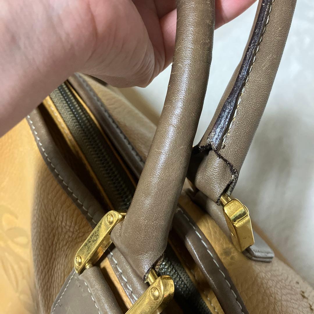 正規　ロエベ　アマソナ50 ボストンバッグ　ビッグサイズ　ヴィンテージ