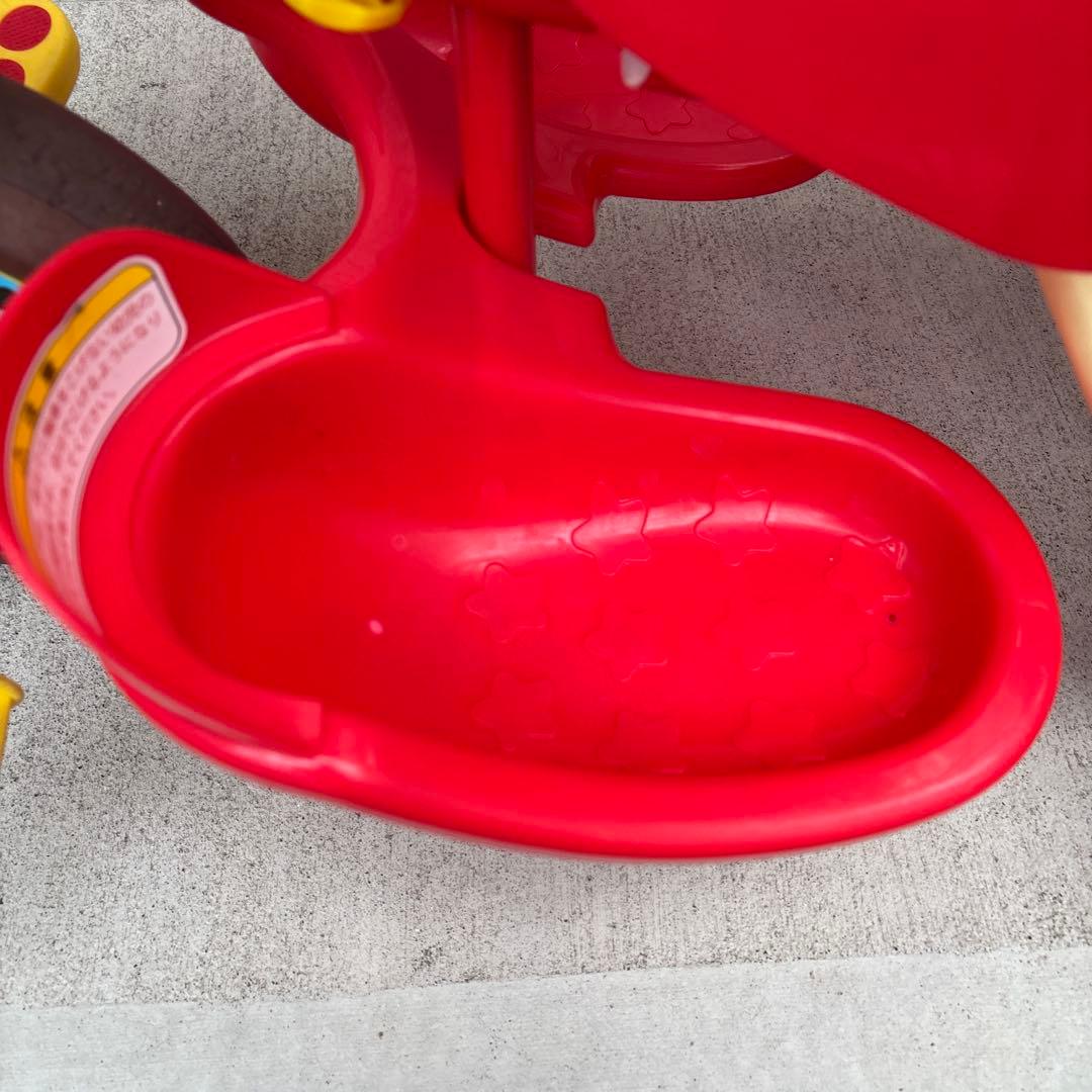 【美品】アンパンマン 三輪車 アンパンマンデラックス2おまけ自転車