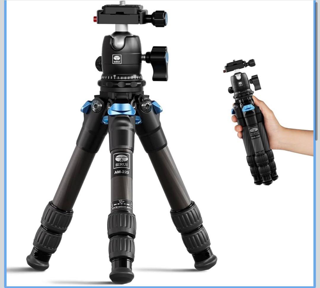 511110 SIRUIカーボンファイバートラベル三脚