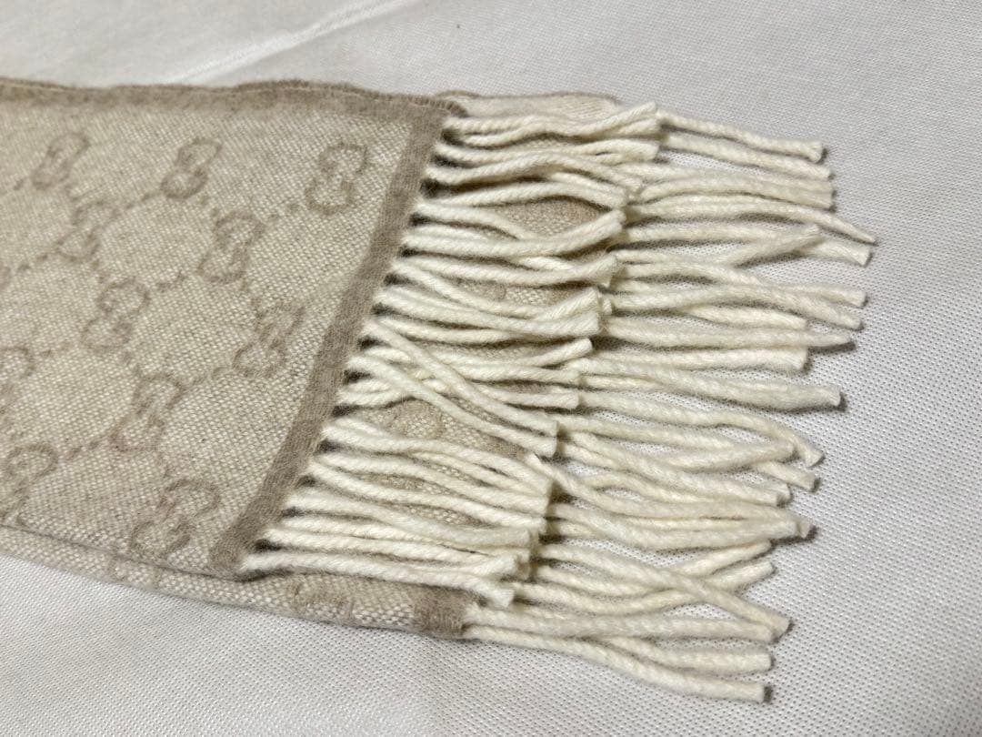 M8041 未使用 GUCCI グッチ マフラー シェリーライン