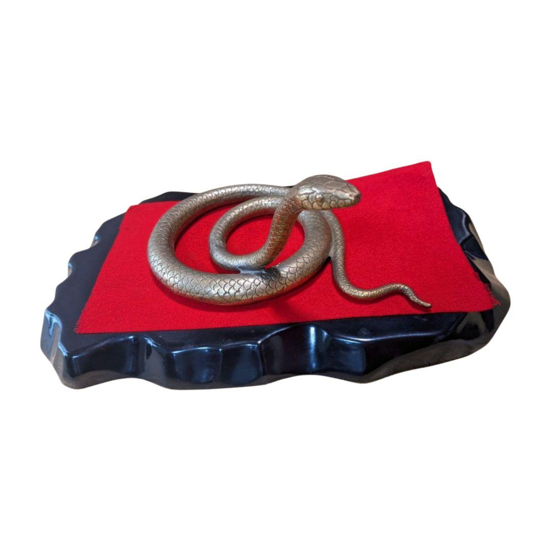 蛇 置物　金運　強運　干支　縁起物