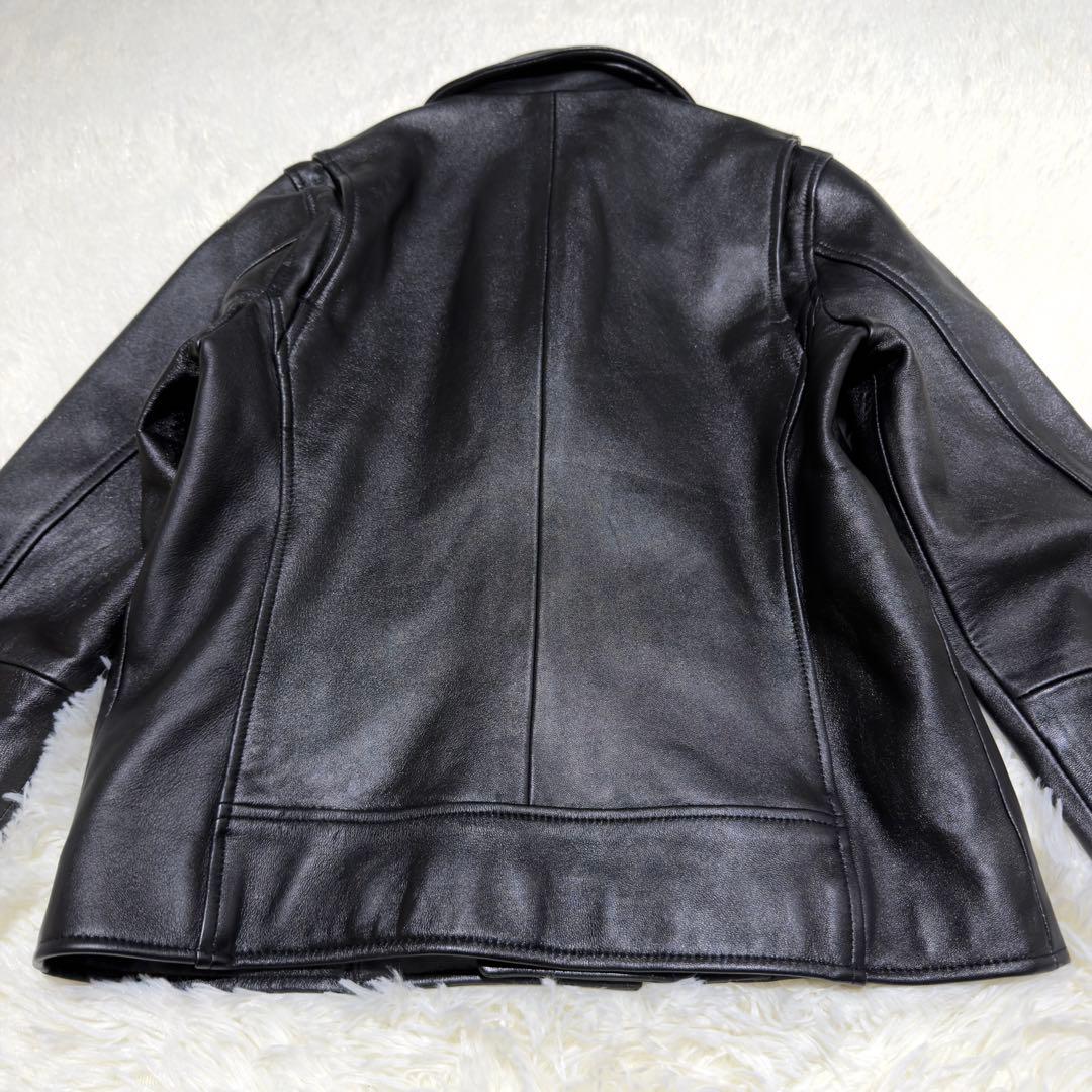 極美品✨ユナイテッドアローズ ダブルライダース ラムレザー ジャケット M