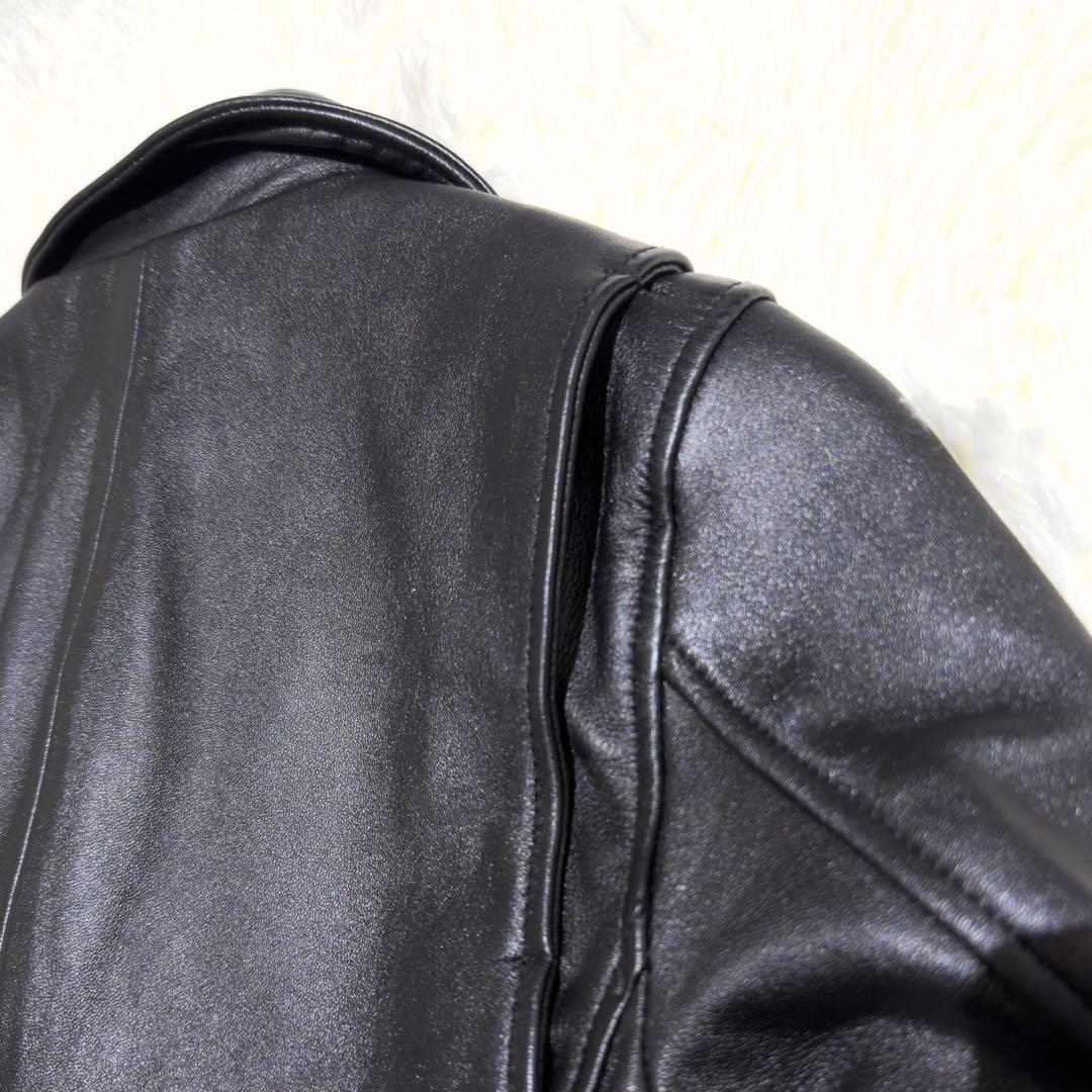 極美品✨ユナイテッドアローズ ダブルライダース ラムレザー ジャケット M