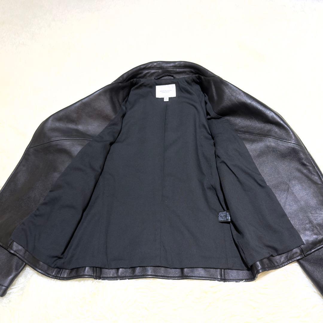 極美品✨ユナイテッドアローズ ダブルライダース ラムレザー ジャケット M