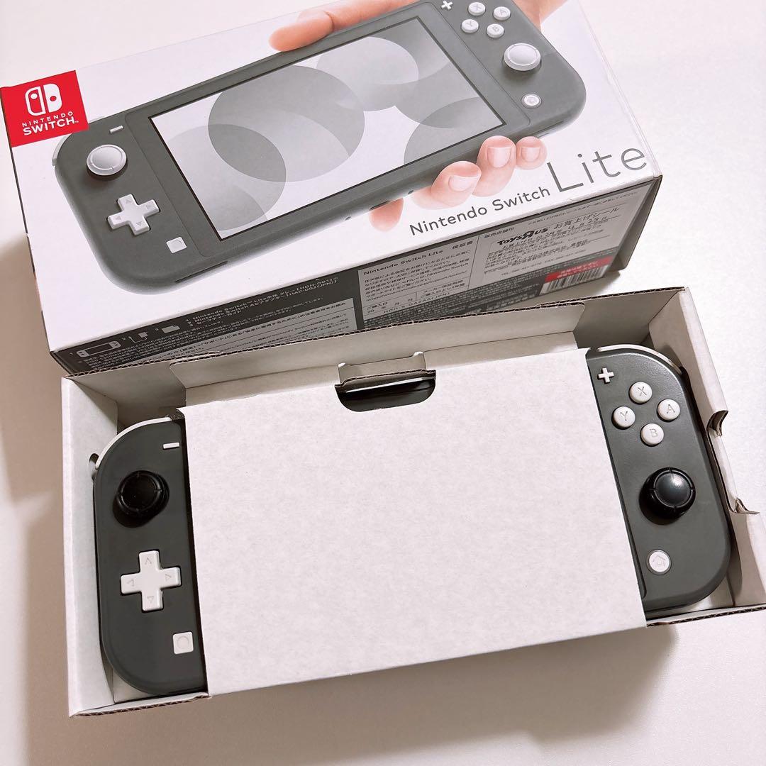 Switch lite グレー　中古品