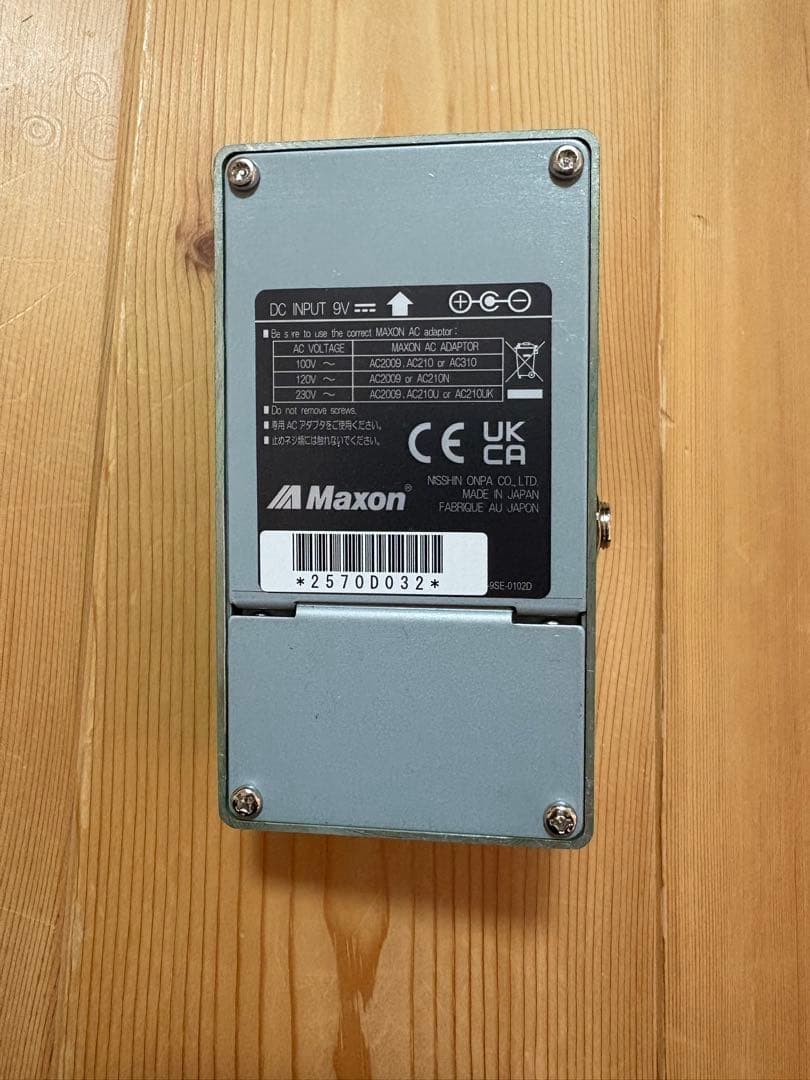 【新品同様品】Maxon OD808 オーバードライブペダル