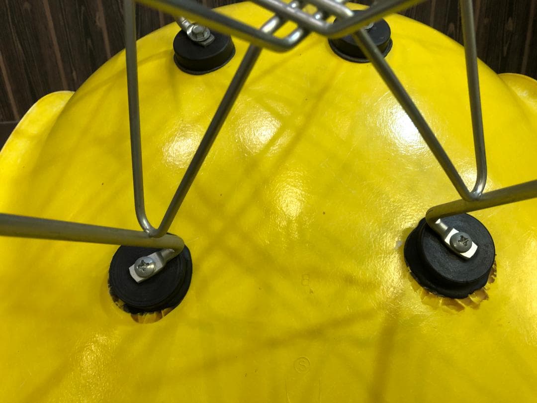 〈即購入可〉ハーマンミラー イームズ チェア ビンテージ イエロ 現状渡し